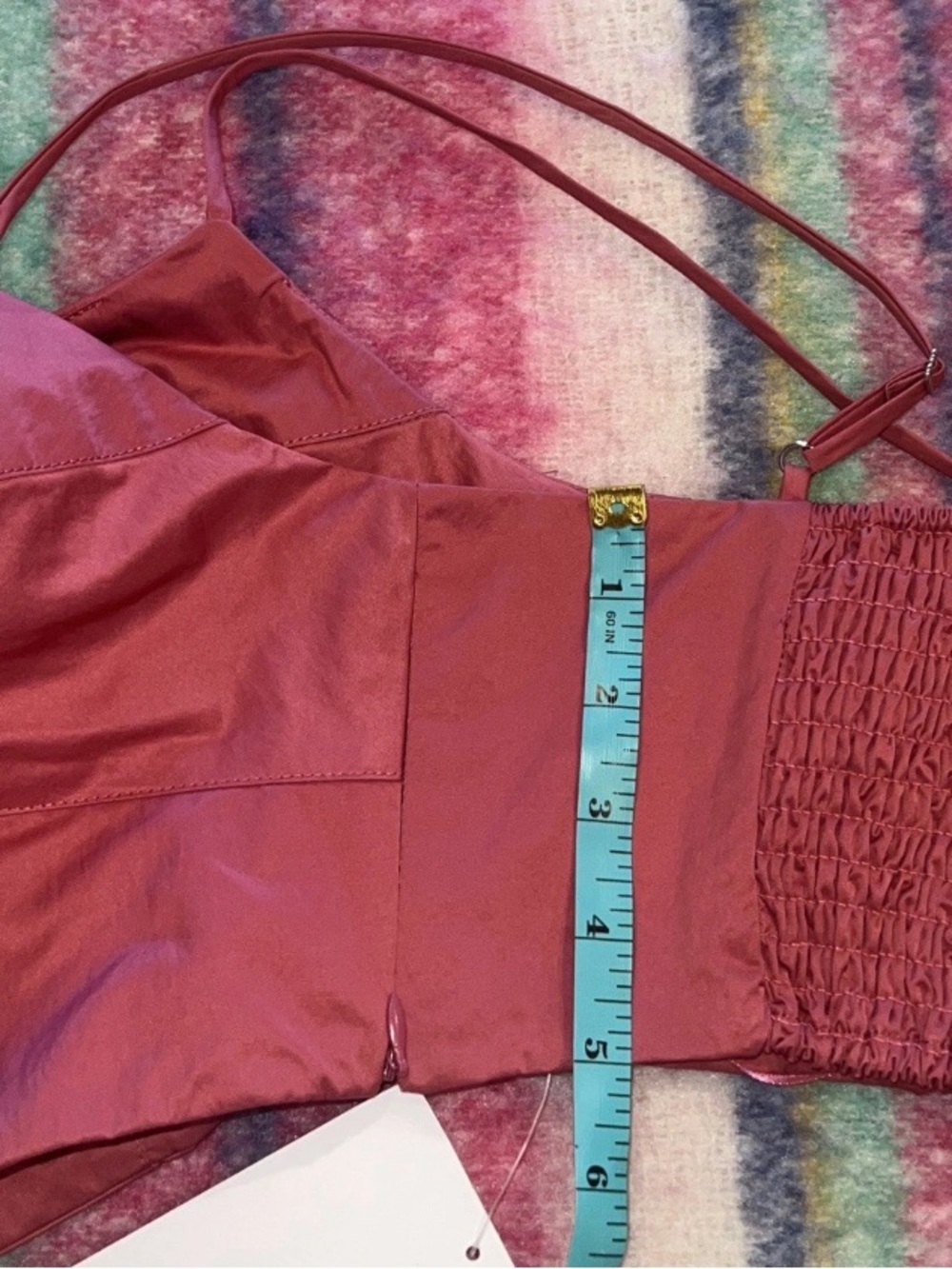 Free People Mya Set Rose Pink Sz 2 - Picture 9 of 16